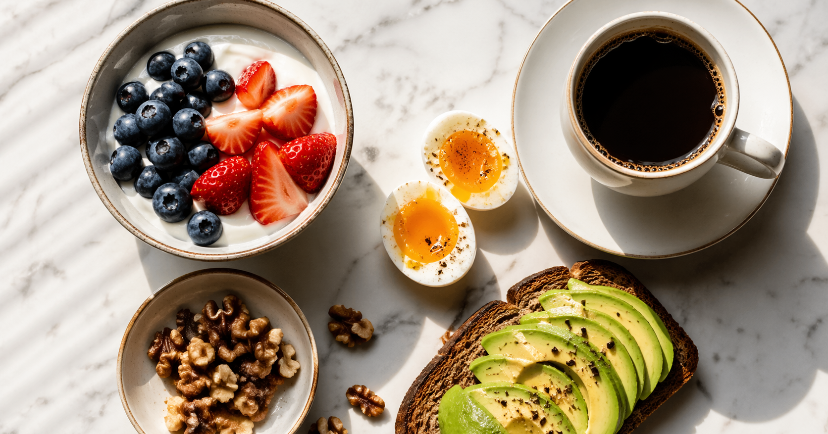 Desayuno saludable y equilibrado, el colágeno no engorda